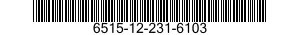 6515-12-231-6103  6515122316103 122316103