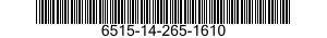 6515-14-265-1610  6515142651610 142651610