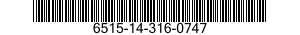 6515-14-316-0747  6515143160747 143160747