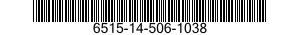 6515-14-506-1038 PAPER,RECORDING,STERILIZER 6515145061038 145061038