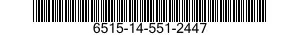 6515-14-551-2447 BLADE,BONE SAW,POWER 6515145512447 145512447