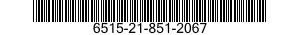 6515-21-851-2067  6515218512067 218512067