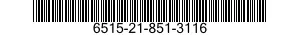 6515-21-851-3116  6515218513116 218513116