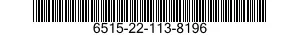 6515-22-113-8196 TUBE,CONNECTING,SURGICAL APPARATUS 6515221138196 221138196