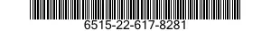 6515-22-617-8281 ELECTRODE,GROUNDING,ELECTROSURGICAL 6515226178281 226178281