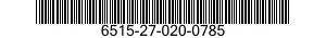6515-27-020-0785 SCREW,BONE 6515270200785 270200785