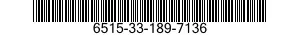 6515-33-189-7136 SUTURE,NONABSORBABLE,SURGICAL 6515331897136 331897136