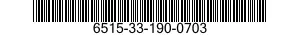 6515-33-190-0703 PAPER,ELECTROCARDIOGRAPH RECORDING 6515331900703 331900703