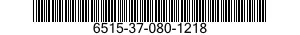 6515-37-080-1218  6515370801218 370801218