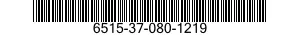 6515-37-080-1219  6515370801219 370801219
