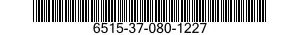 6515-37-080-1227  6515370801227 370801227