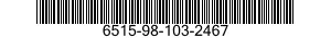 6515-98-103-2467  6515981032467 981032467
