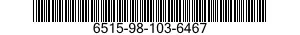 6515-98-103-6467  6515981036467 981036467