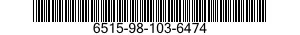 6515-98-103-6474  6515981036474 981036474