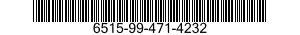 6515-99-471-4232 ELECTRODE,ELECTROCARDIOGRAPH 6515994714232 994714232