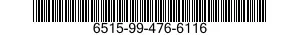 6515-99-476-6116 SUTURE,ABSORBABLE,SURGICAL 6515994766116 994766116