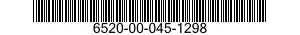 6520-00-045-1298  6520000451298 000451298