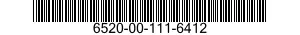 6520-00-111-6412 WHEEL,BUFFING 6520001116412 001116412