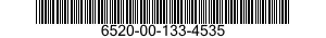 6520-00-133-4535 WHEEL,ABRASIVE 6520001334535 001334535