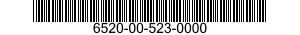 6520-00-523-0000  6520005230000 005230000