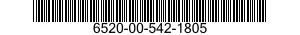 6520-00-542-1805  6520005421805 005421805