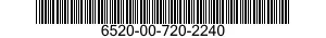 6520-00-720-2240  6520007202240 007202240