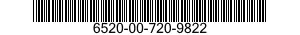 6520-00-720-9822  6520007209822 007209822