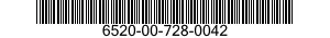 6520-00-728-0042  6520007280042 007280042