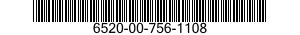 6520-00-756-1108  6520007561108 007561108