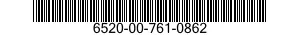 6520-00-761-0862  6520007610862 007610862