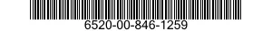 6520-00-846-1259  6520008461259 008461259