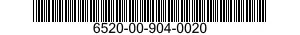 6520-00-904-0020 RESIN,ACRYLIC,DENTAL 6520009040020 009040020