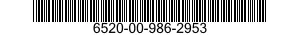 6520-00-986-2953  6520009862953 009862953