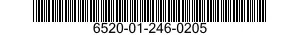 6520-01-246-0205 CROWN,DENTAL,TEMPORARY 6520012460205 012460205