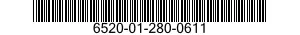 6520-01-280-0611  6520012800611 012800611