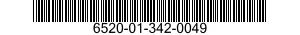 6520-01-342-0049 BRACKET,ORTHODONTIC 6520013420049 013420049