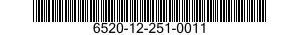 6520-12-251-0011 PLIERS,DENTAL 6520122510011 122510011