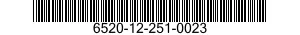 6520-12-251-0023  6520122510023 122510023