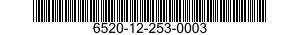 6520-12-253-0003  6520122530003 122530003