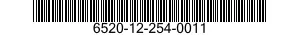 6520-12-254-0011  6520122540011 122540011