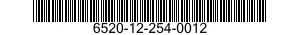 6520-12-254-0012  6520122540012 122540012