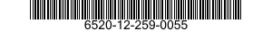 6520-12-259-0055  6520122590055 122590055