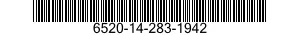 6520-14-283-1942  6520142831942 142831942