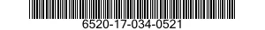 6520-17-034-0521 CROWN,DENTAL,TEMPORARY 6520170340521 170340521