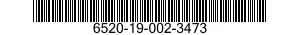 6520-19-002-3473 TOOTH SET,PROSTHETIC 6520190023473 190023473