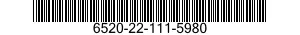 6520-22-111-5980  6520221115980 221115980