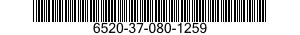 6520-37-080-1259  6520370801259 370801259