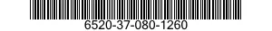 6520-37-080-1260  6520370801260 370801260