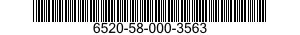 6520-58-000-3563 CURETTE,PERIODONTAL 6520580003563 580003563