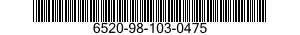 6520-98-103-0475  6520981030475 981030475